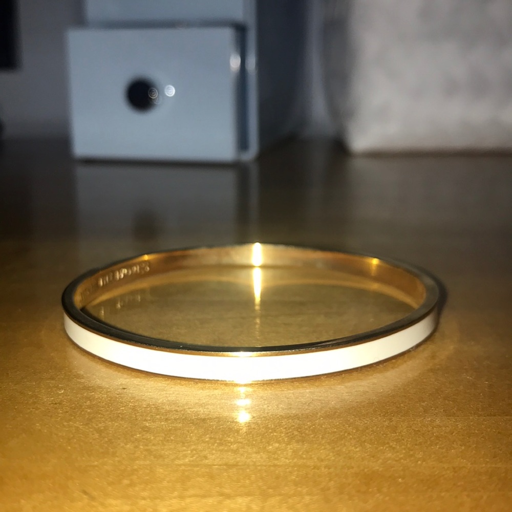 White Kate spade bracelet!